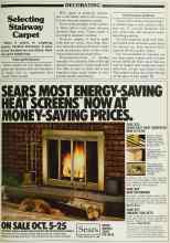 Better Homes & Gardens October 1980 Magazine Article: Selecting Stairway Carpet