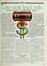 Better Homes & Gardens November 1980 Magazine Article: Low-cost legal help: HOW TO GET IT WHEN YOU NEED IT