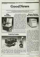 Better Homes & Gardens November 1980 Magazine Article: Nifty Portables