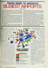 Better Homes & Gardens November 1980 Magazine Article: TRAVEL GUIDE TO AMERICA'S BUSIEST AIRPORTS