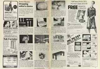 Better Homes & Gardens January 1981 Magazine Article: Shopping editor's choice