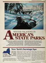 Better Homes & Gardens February 1981 Magazine Article: WINTER VACATIONS IN AMERICA'S STATE PARKS