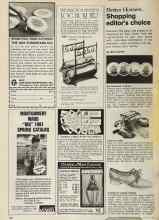 Better Homes & Gardens February 1981 Magazine Article: Shopping editor's choice