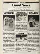 Better Homes & Gardens March 1981 Magazine Article: Cleanup helpers for car and bath