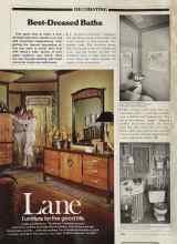 Better Homes & Gardens March 1981 Magazine Article: Best-Dressed Baths