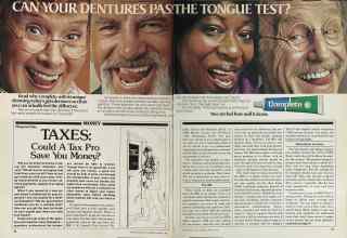 Better Homes & Gardens March 1981 Magazine Article: TAXES: Could A Tax Pro Save You Money?