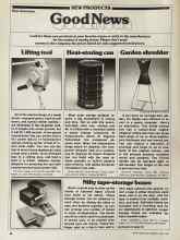 Better Homes & Gardens April 1981 Magazine Article: Lifting tool