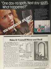 Better Homes & Gardens April 1981 Magazine Article: Make-It-Yoursclf Mirror and Shelf