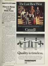 Better Homes & Gardens May 1981 Magazine Article: How to Keep Cool With Fans