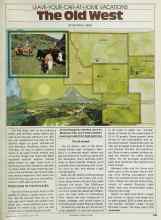 Better Homes & Gardens May 1981 Magazine Article: The Old west