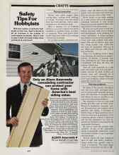 Better Homes & Gardens May 1981 Magazine Article: Safety Tips For Hobbyists