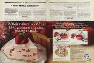 Better Homes & Gardens May 1981 Magazine Article: Candle-Making Safety Rules