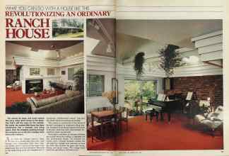 Better Homes & Gardens May 1981 Magazine Article: REVOLUTIONIZING AN ORDINARY RANCH HOUSE