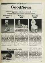 Better Homes & Gardens June 1981 Magazine Article: Underwater glue
