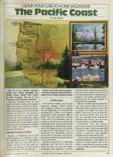 Better Homes & Gardens June 1981 Magazine Article: The Pacific Coast