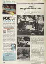 Better Homes & Gardens June 1981 Magazine Article: Decks Designed Around Trees