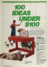 Better Homes & Gardens July 1981 Magazine Article: 100 IDEAS UNDER $100