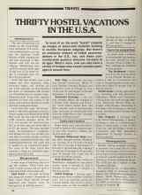 Better Homes & Gardens July 1981 Magazine Article: THRIFTY HOSTEL VACATIONS IN THE U.S.A.