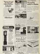 Better Homes & Gardens July 1981 Magazine Article: Shopping editor's choice