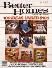 Better Homes & Gardens July 1981 Magazine Cover