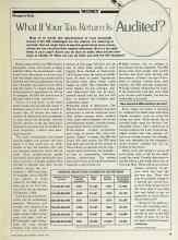 Better Homes & Gardens August 1981 Magazine Article: What If Your Tax Return Is Audited?