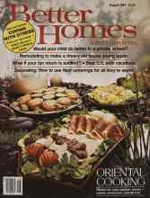 Better Homes & Gardens August 1981 Magazine Cover
