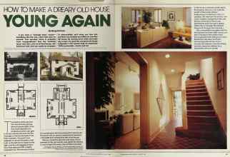 Better Homes & Gardens August 1981 Magazine Article: HOW TO MAKE A DREARY OLD HOUSE YOUNG AGAIN