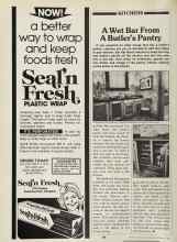 Better Homes & Gardens September 1981 Magazine Article: A Wet Bar From A Butler's Pantry