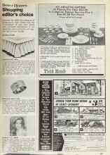 Better Homes & Gardens September 1981 Magazine Article: Shopping editor's choice