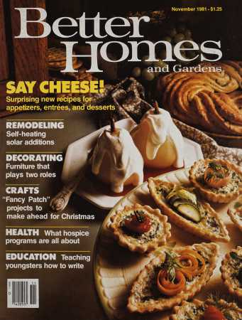 Better Homes & Gardens November 1981 Magazine