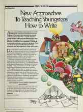 Better Homes & Gardens November 1981 Magazine Article: New Approaches To Teaching Youngsters How to Write