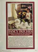Better Homes & Gardens November 1981 Magazine Article: FANCY PATCHES