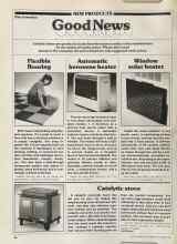 Better Homes & Gardens November 1981 Magazine Article: Flexible flooring