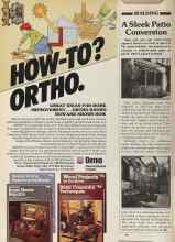 Better Homes & Gardens November 1981 Magazine Article: A Sleek Patio Conversion