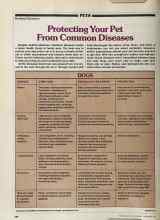 Better Homes & Gardens November 1981 Magazine Article: Protecting Your Pet From Common Diseases