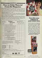 Better Homes & Gardens November 1981 Magazine Article: How to Order Material From the Magazine