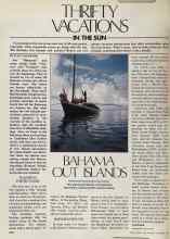 Better Homes & Gardens November 1981 Magazine Article: THRIFTY VACATIONS IN THE SUN