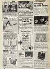 Better Homes & Gardens November 1981 Magazine Article: Shopping editor's choice