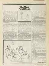Better Homes & Gardens November 1981 Magazine Article: The Man Next Door