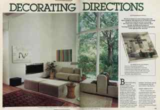 Better Homes & Gardens November 1981 Magazine Article: DECORATING DIRECTIONS