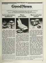 Better Homes & Gardens December 1981 Magazine Article: Movie and print system