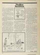 Better Homes & Gardens December 1981 Magazine Article: The Man Next Door