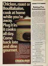 Better Homes & Gardens December 1981 Magazine Article: Baking Pan Substitutions