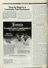 Better Homes & Gardens January 1982 Magazine Article: Step by Step to a Laminate Tub Enclosure