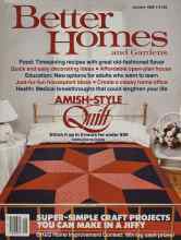 Better Homes & Gardens January 1982 Magazine Cover