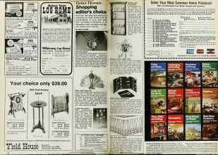 Better Homes & Gardens January 1982 Magazine Article: Shopping editor's choice