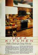 Better Homes & Gardens February 1982 Magazine Article: IDEA KITCHEN With a Center for Every Activity!