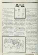 Better Homes & Gardens February 1982 Magazine Article: The Man Next Door