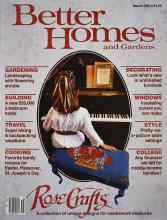 Better Homes & Gardens March 1982 Magazine Cover