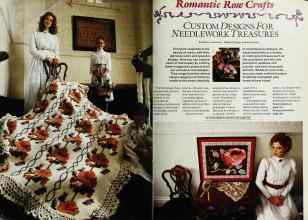 Better Homes & Gardens March 1982 Magazine Article: Romantic Rose Crafts